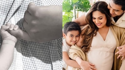 Soundarya Rajinikanth and Vishagan haved welcomed a baby boy Veer. Soundarya Rajinikanth and Vishagan haved welcomed a baby boy Veer.
