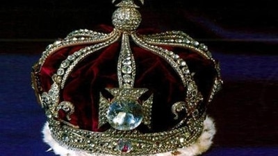 The Kohinoor diamond as part of the British Monarch’s crown. (HT file photo) The Kohinoor diamond as part of the British Monarch’s crown. (HT file photo)