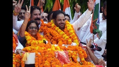 J&K Pradesh Congress Committee chief Vikar Rasool Wani (HT FIle)
