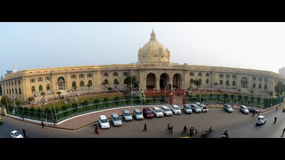 A view of the facade of the U.P. Assembly. (HT file) A view of the facade of the U.P. Assembly. (HT file)