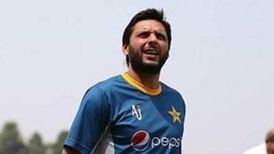 Shahid Afridi is a former Pakistan captain. (IDI via Getty Images) Shahid Afridi is a former Pakistan captain. (IDI via Getty Images)