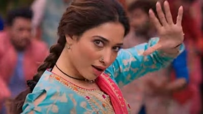 Tamannah Bhatia in Mad Banke song from Babli Bouncer. Tamannah Bhatia in Mad Banke song from Babli Bouncer.