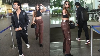 Tara Sutaria confirmed her relationship with Aadar Jain with an Instagram post on his birthday in 2020. Meanwhile, on the work front, Tara was last seen in Ek Villain Returns with Arjun Kapoor, John Abraham and Disha Patani. (HT Photo/Varinder Chawla) Tara Sutaria confirmed her relationship with Aadar Jain with an Instagram post on his birthday in 2020. Meanwhile, on the work front, Tara was last seen in Ek Villain Returns with Arjun Kapoor, John Abraham and Disha Patani. (HT Photo/Varinder Chawla)