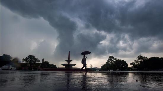A depression over south Chhattisgarh was likely to cause the rainfall. (Hindustan Times)