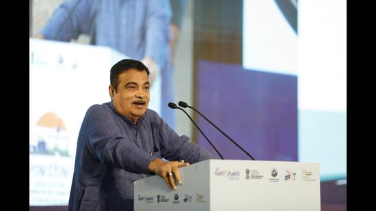 Union minister for road transport and highways Nitin Gadkari spoke about road safety at length. (Facebook (Nitin Gadkari))