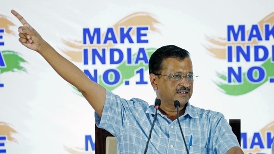 Delhi CM Arvind Kejriwal. (ANI Photo)