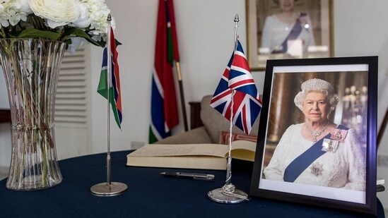 The queen died in Scotland last Thursday, aged 96.(AFP)
