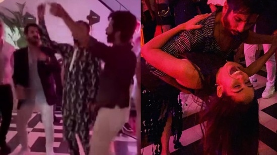 Shahid Kapoor and friends had a blast dancing at Mira Rajput’s birthday. Shahid Kapoor and friends had a blast dancing at Mira Rajput’s birthday.