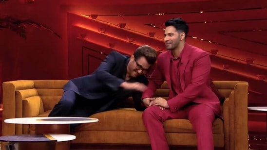 Koffee With Karan season 7 episode 11 trailer featured Anil Kapoor and Varun Dhawan.