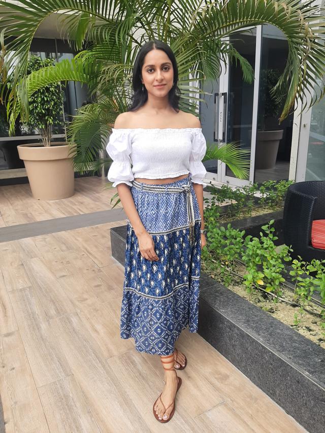 Neha Chauhan in Lucknow. (Deep Saxena) Neha Chauhan in Lucknow. (Deep Saxena)