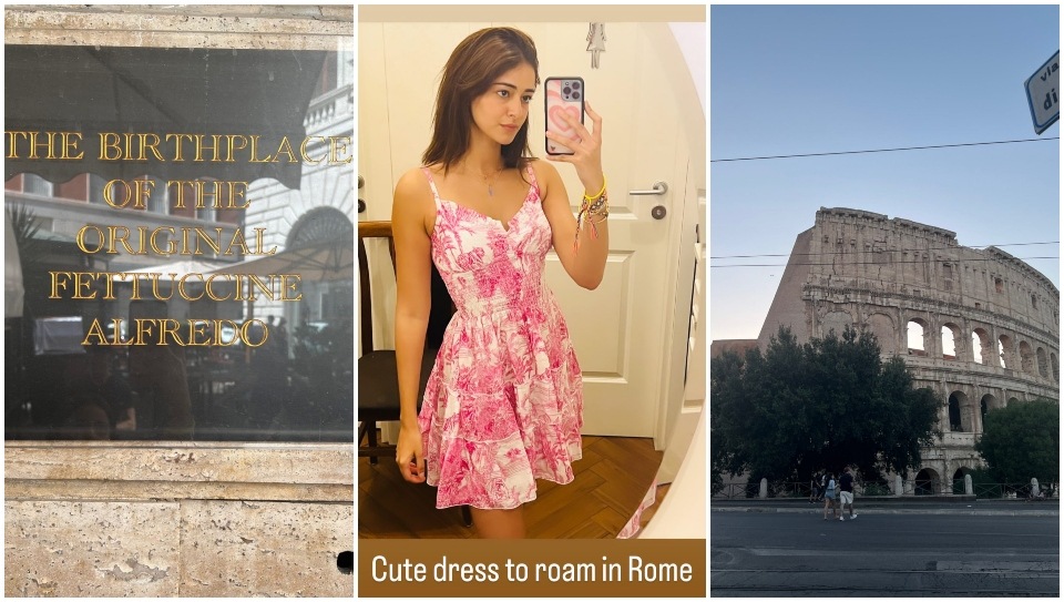 Screenshot of pictures Ananya Panday shared on her Instagram stories. Screenshot of pictures Ananya Panday shared on her Instagram stories. 
