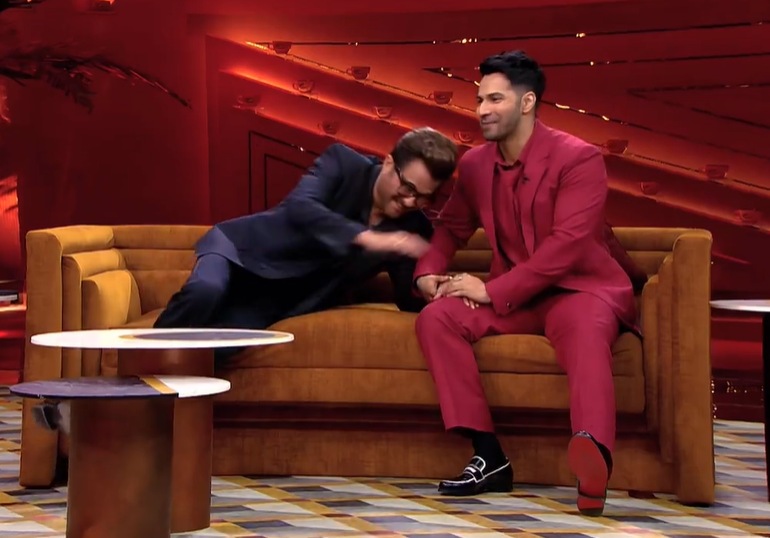 Koffee With Karan season 7 episode 11 trailer featured Anil Kapoor and Varun Dhawan.