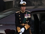 Queen Elizabeth II Passes Away: Britain's Princess Anne, Princess Royal, arrives to attend a Vigil at St Giles' Cathedral, in Edinburgh.