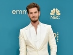 Andrew Garfield arrives at the 74th Primetime Emmy Awards on Monday, Sept. 12, 2022, at the Microsoft Theater in Los Angeles.(Richard Shotwell/Invision/AP)