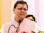 Uttarakhand chief minister Pushkar Singh Dhami.(HT_PRINT) Uttarakhand chief minister Pushkar Singh Dhami.(HT_PRINT)
