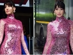 Nora Fatehi in figure-hugging gown cuts a sultry silhouette for Jhalak Dikhhla Jaa 10 shoot&nbsp;