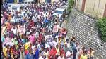 Several groups held a march in Almora district to seek speedy trial of the four people arrested for killing a Dalit man who married their upper-caste relative