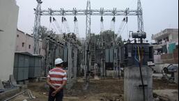 Gurgaon, India- November 29: State-run power transmission company, Haryana Vidyut Prasaran Nigam Limited (HVPNL) has commissioned its 66KV gas-insulated switchgear (GIS) substation at Sector-4, in Gurgaon, India, on Sunday, November 29, 2015. (Photo by Parveen Kumar/Hindustan Times)