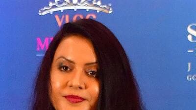 According to the complaint, Sapre came across a post by Amruta Fadnavis on September 7, which pertained to a function and included some photographs (HT PHOTO) According to the complaint, Sapre came across a post by Amruta Fadnavis on September 7, which pertained to a function and included some photographs (HT PHOTO)