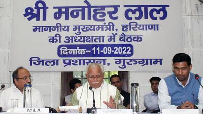 Regarding the issue of illegal mining, Haryana chief minister Manohar Lal Khattar said such activities will not be allowed in areas, where the Supreme Court has enforced a ban. (ANI) Regarding the issue of illegal mining, Haryana chief minister Manohar Lal Khattar said such activities will not be allowed in areas, where the Supreme Court has enforced a ban. (ANI)