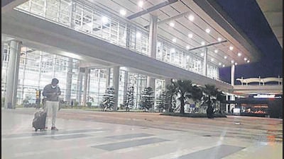 Proposed by the Haryana Metro Rail transport Corporation (HMRTC), a company wholly owned by the Haryana government, the system would require only about six acres along the boundary of Chandigarh International Airport. The ownership of this land will remain with the Indian Air Force (IAF). (HT File)
