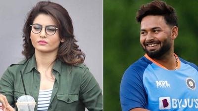 Urvashi Rautela was asked about Rishabh Pant in an interview.