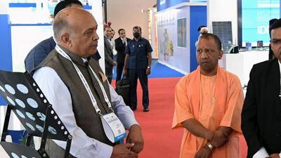 Greater Noida, Sept 12 (ANI): Prime Minister Narendra Modi at the inauguration of the International Dairy Federation World Dairy Summit (IDF WDS) 2022, organised at India Expo Centre & Mart, in Greater Noida on Monday. The Chief Minister of Uttar Pradesh, Yogi Adityanath and other dignitaries are also seen. (ANI Photo/PIB) (ANI) Greater Noida, Sept 12 (ANI): Prime Minister Narendra Modi at the inauguration of the International Dairy Federation World Dairy Summit (IDF WDS) 2022, organised at India Expo Centre & Mart, in Greater Noida on Monday. The Chief Minister of Uttar Pradesh, Yogi Adityanath and other dignitaries are also seen. (ANI Photo/PIB) (ANI)