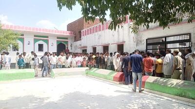 Police said his body was recovered from a hall inside the madrasa hidden under the mud after they discovered foul smell coming from a room, and found the boy’s body buried in mud. (HT Photo) Police said his body was recovered from a hall inside the madrasa hidden under the mud after they discovered foul smell coming from a room, and found the boy’s body buried in mud. (HT Photo)
