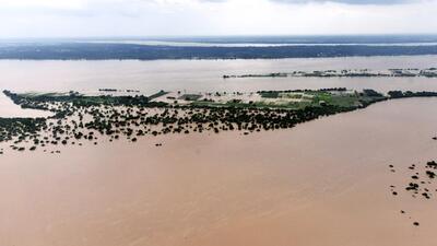Godavari continues to swell due to heavy inflows into the river because of heavy rains in the catchment areas and huge inflows into its tributaries upstream, resulting in inundation of several villages along the river course. (ANI File) Godavari continues to swell due to heavy inflows into the river because of heavy rains in the catchment areas and huge inflows into its tributaries upstream, resulting in inundation of several villages along the river course. (ANI File)