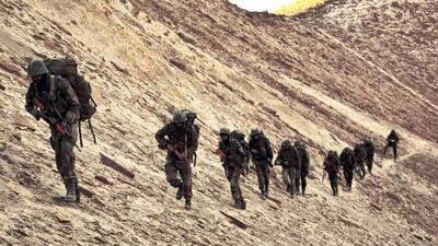 Indian Army's Exercise Parvat Prahar in eastern Ladakh, amid the ongoing disengagement with China in the Gogra Heights-Hot Springs area on the LAC (PTI File Photo/Twitter/@adgpi) Indian Army's Exercise Parvat Prahar in eastern Ladakh, amid the ongoing disengagement with China in the Gogra Heights-Hot Springs area on the LAC (PTI File Photo/Twitter/@adgpi)