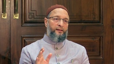 Owaisi had earlier termed the survey a “Mini-NRC” (National Register of Citizens). (ANI) Owaisi had earlier termed the survey a “Mini-NRC” (National Register of Citizens). (ANI)