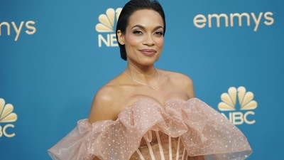 Rosario Dawson arrives at the 74th Primetime Emmy Awards on Monday. (Jae C. Hong/Invision/AP) Rosario Dawson arrives at the 74th Primetime Emmy Awards on Monday. (Jae C. Hong/Invision/AP)