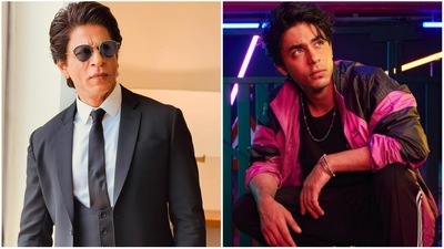 Shah Rukh Khan has reacted to Aryan Khan's new ad shoot. Shah Rukh Khan has reacted to Aryan Khan's new ad shoot.