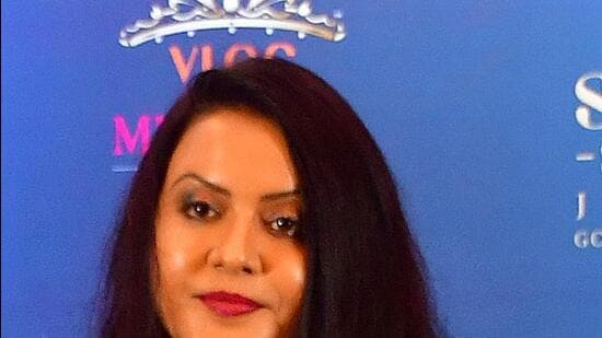 According to the complaint, Sapre came across a post by Amruta Fadnavis on September 7, which pertained to a function and included some photographs (HT PHOTO)