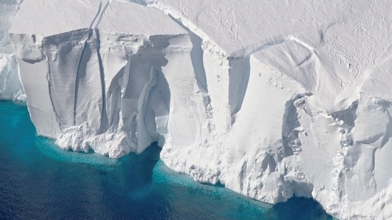 Antarctica's Thwaites glacier: Antarctica's Thwaites glacier melting could severely raise global sea levels.(Reuters)