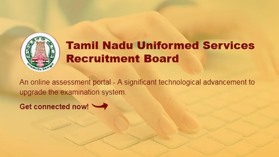 Interested candidates can now check the notice of exam dates at the official website tnusrb.tn.gov.in.(HT File)