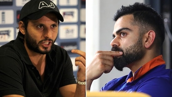 Shahid Afridi with a big statement on Virat Kohli's future.(Getty Images)