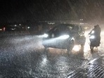 Heavy rain occurred at one or two places in the state in the last 24 hours, with Bhungra in Banswara recording the highest rainfall at 84 mm.