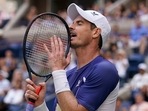 Andy Murray, of Great Britain, reacts during a match(AP) Andy Murray, of Great Britain, reacts during a match(AP)