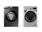 An 8 kg washing machine is ideal for a mid-sized household.