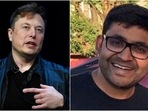 Elon Musk and Twitter CEO Parag Agrawal. Elon Musk and Twitter CEO Parag Agrawal.