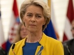 Russia Sanctions: Ursula von der Leyen, president of the European Commission, during a speech.(Bloomberg) Russia Sanctions: Ursula von der Leyen, president of the European Commission, during a speech.(Bloomberg)