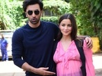 Alia Bhatt with Ranbir Kapoor in first pic. Picture courtesy- Varinder Chawla. Alia shared the second picture on her Instagram account. Alia Bhatt with Ranbir Kapoor in first pic. Picture courtesy- Varinder Chawla. Alia shared the second picture on her Instagram account.