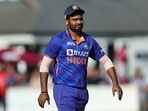 Sanju Samson did not even grab a place in India's list of World Cup stand-by players(Getty) Sanju Samson did not even grab a place in India's list of World Cup stand-by players(Getty)