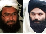 JeM chief Masood Azhar Alvi and interior minister of Afghanistan Sirajuddin Haqqani. JeM chief Masood Azhar Alvi and interior minister of Afghanistan Sirajuddin Haqqani.