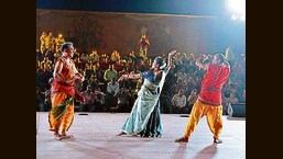 The Union government has been holding cultural events at the revamped Central Vista that was inaugurated by Prime Minister Narendra Modi on September 8 (Sanjeev Verma)