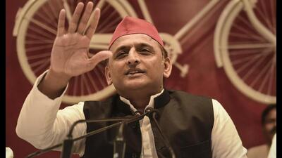 The move is being seen apparently as a sign of improvement in the nephew-uncle relationship after Pragatisheel Samajwadi Party (Lohia) chief Shivpal Singh Yadav announced to contest the 2024 Lok Sabha election from Mainpuri and be a part of the government that comes to power at the centre. (File Photo) The move is being seen apparently as a sign of improvement in the nephew-uncle relationship after Pragatisheel Samajwadi Party (Lohia) chief Shivpal Singh Yadav announced to contest the 2024 Lok Sabha election from Mainpuri and be a part of the government that comes to power at the centre. (File Photo)