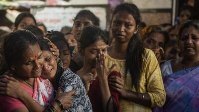Prafful Sanjay Bhosale, 22, a resident of Gautami Mata Nagar in Worli, was returning home after meeting friends when a dumper suddenly took a U-turn on Khan Abdul Gaffar Khan road at Worli as it was carrying gravel for the coastal road project and was on contractual duty (Satish Bate/HT PHOTO) Prafful Sanjay Bhosale, 22, a resident of Gautami Mata Nagar in Worli, was returning home after meeting friends when a dumper suddenly took a U-turn on Khan Abdul Gaffar Khan road at Worli as it was carrying gravel for the coastal road project and was on contractual duty (Satish Bate/HT PHOTO)