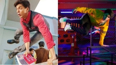 Shah Rukh Khan posted his photo from Main Hoon Na. Shah Rukh Khan posted his photo from Main Hoon Na.