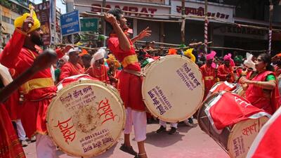 Pune police have desisted from filing cases against Ganesh mandals for violating noise pollution norms. ((PIC FOR REPRESENTATION))